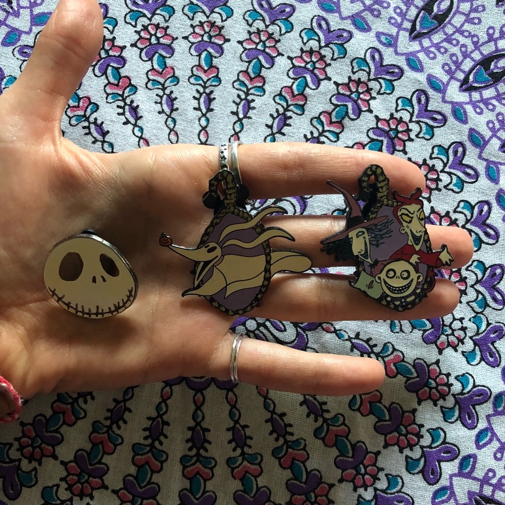 Nightmare before christmas pins